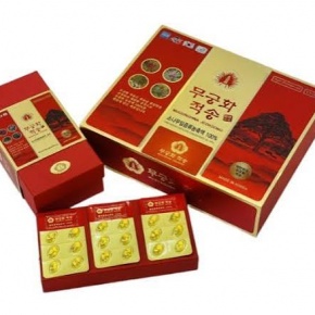 Tinh Dầu Thông Đỏ Mugunghwa 180 Viên (Thùng 10 Hộp) – Hàng Chính Hãng Hàn Quốc